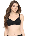 Semi Coverage Encircled Non Padded Non Wired Bra With Detachable Straps (PACK OF 2) CB-324