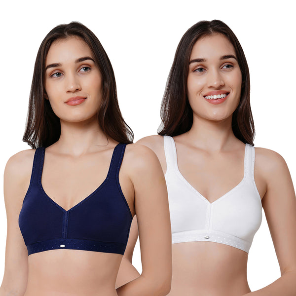 Women's Trendy Cotton Padded Bras Set Of 2 at Rs 335