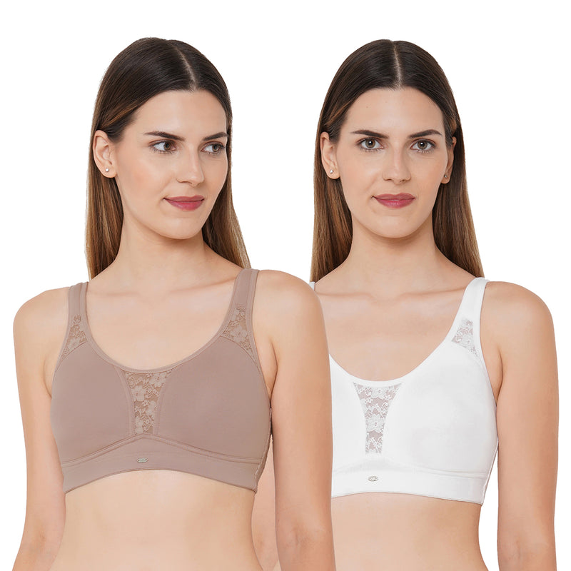 Full coverage Non padded Non wired Bra-CB-336 (PACK OF 2) – SOIE Woman