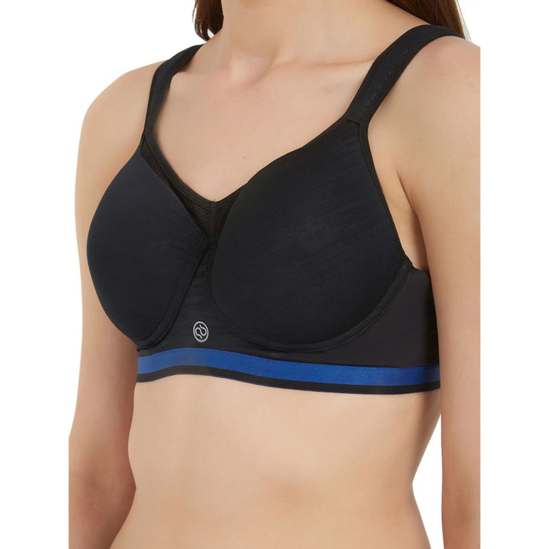 Full Coverage High Impact Padded Non-Wired Sports Bra(Pack of 2) – SOIE  Woman
