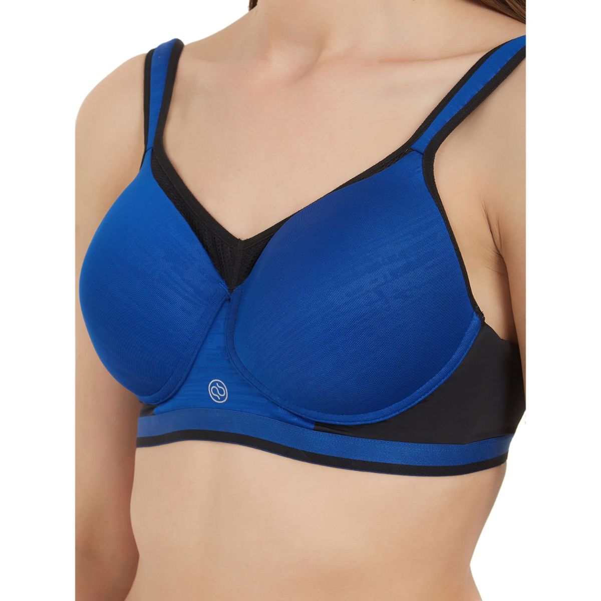 Full Coverage High Impact Padded Non Wired Sports Bra (Pack of 2) CB-906