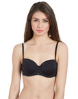 Medium Coverage Padded Wired Strapless Bra with Detachable Straps (Pack Of 2) FB-508A