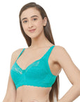 Full Coverage Non Padded Wired Lace Bra (Pack Of 2) FB-611