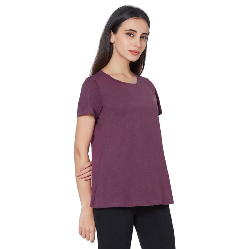 Soft Cotton Modal Solid & Printed Lounge T-shirt (PACK OF 2) Pack 4