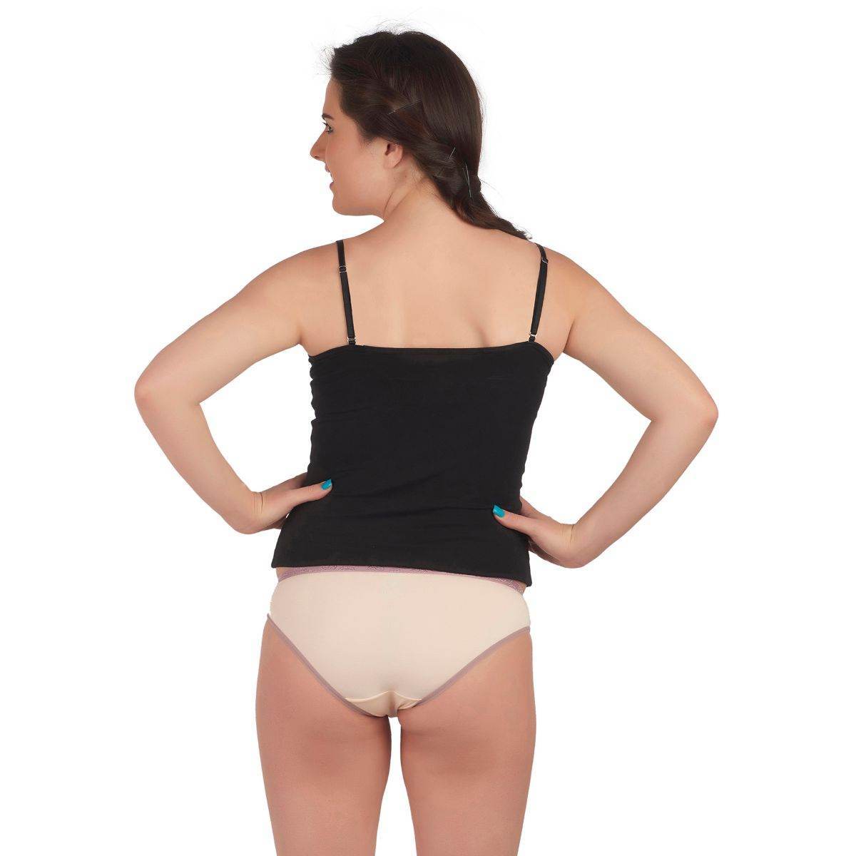 SOIE Woman - Cotton Spandex Detachable Straps Camisole (PACK OF 3) - Camisole -for Women