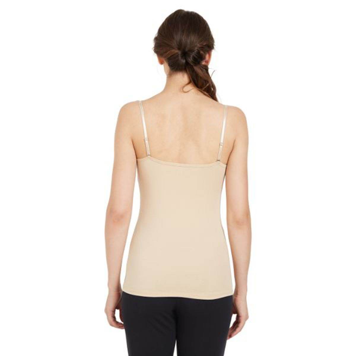 SOIE Woman - Solid Cotton Spandex Camisole (PACK OF 3) - Camisole -for Women