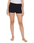 Solid Cotton Spandex Cycling Shorts-CS-2