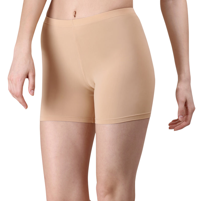 Buy SOIE Mid Rise Soft Polyamide Spandex Knee Length Cycling