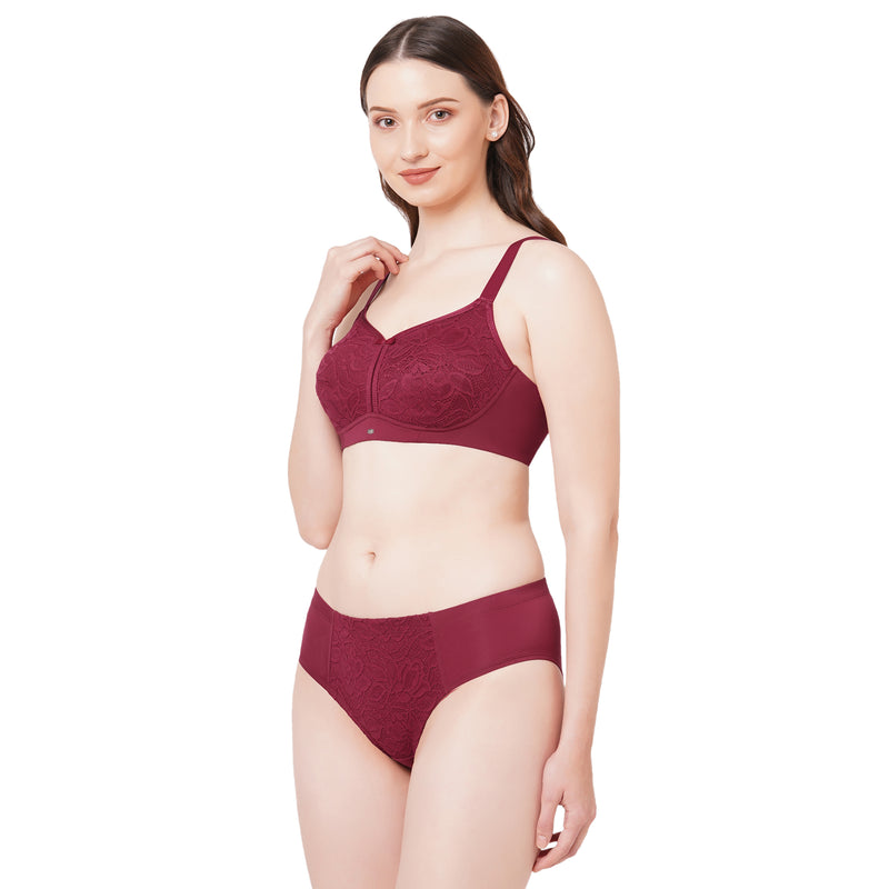 Combed Cotton Seamless Multicolor Lightly Padded Bra Panty Set, Plain at Rs  95/set in New Delhi