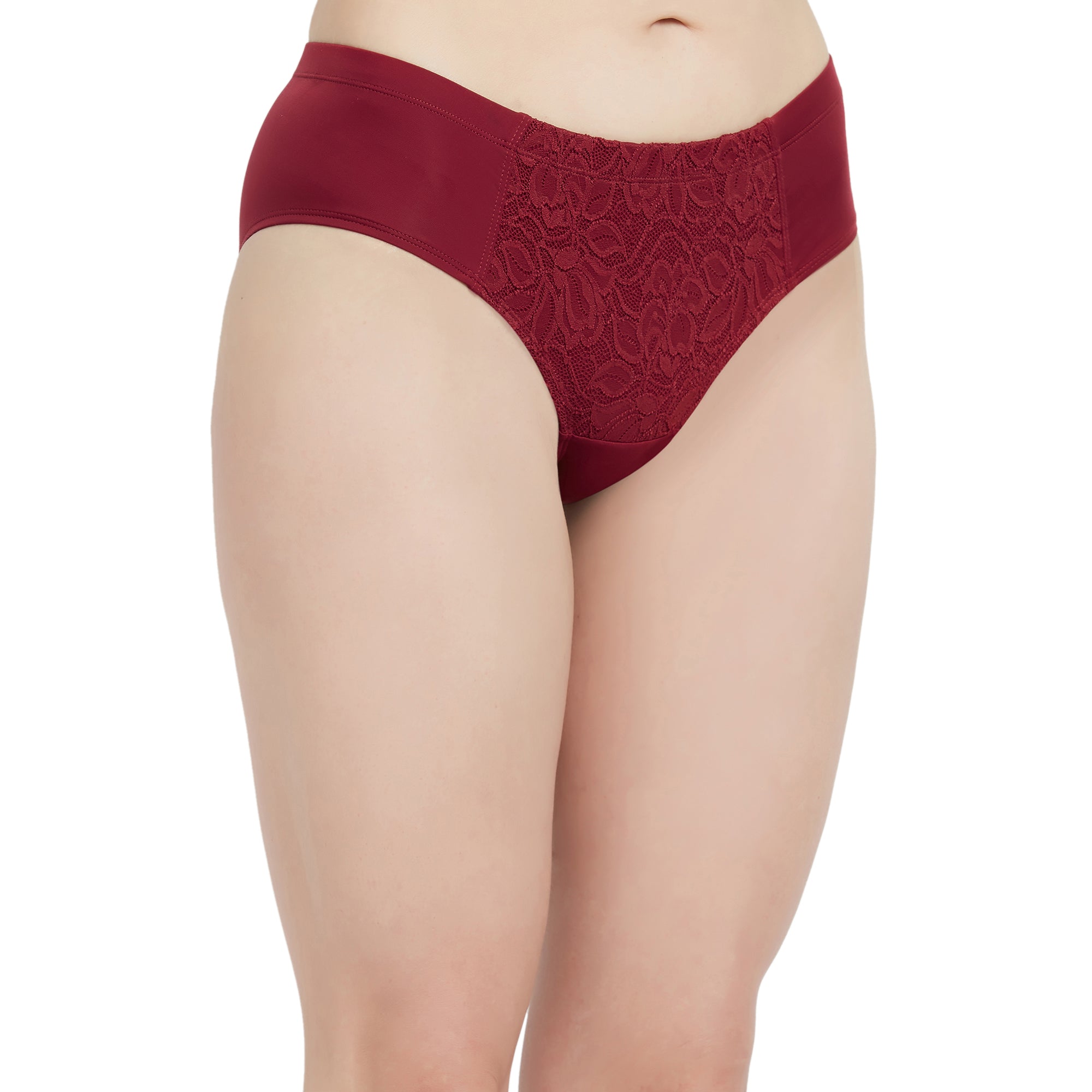 High Waist Full Coverage Lace Brief (Pack-2) FP-1705