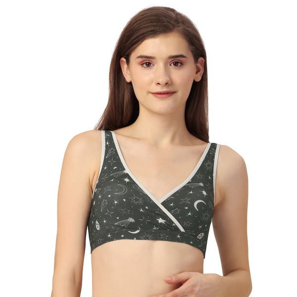 Buy SOIE- Earthred Full coverage Non padded Non wired Bra-Earthred-40C  Online at Best Prices in India - JioMart.