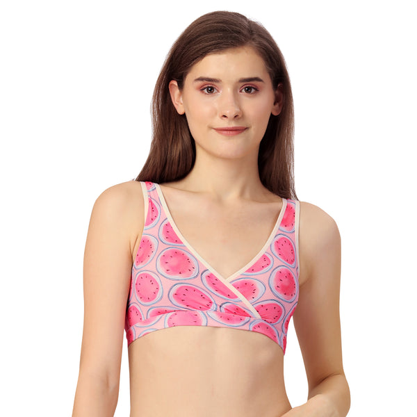 Buy SOIE Non-Padded Non-Wired Full Coverage Cotton Spandex Encircled  T-shirt Bra-Beige-40B Online at Best Prices in India - JioMart.