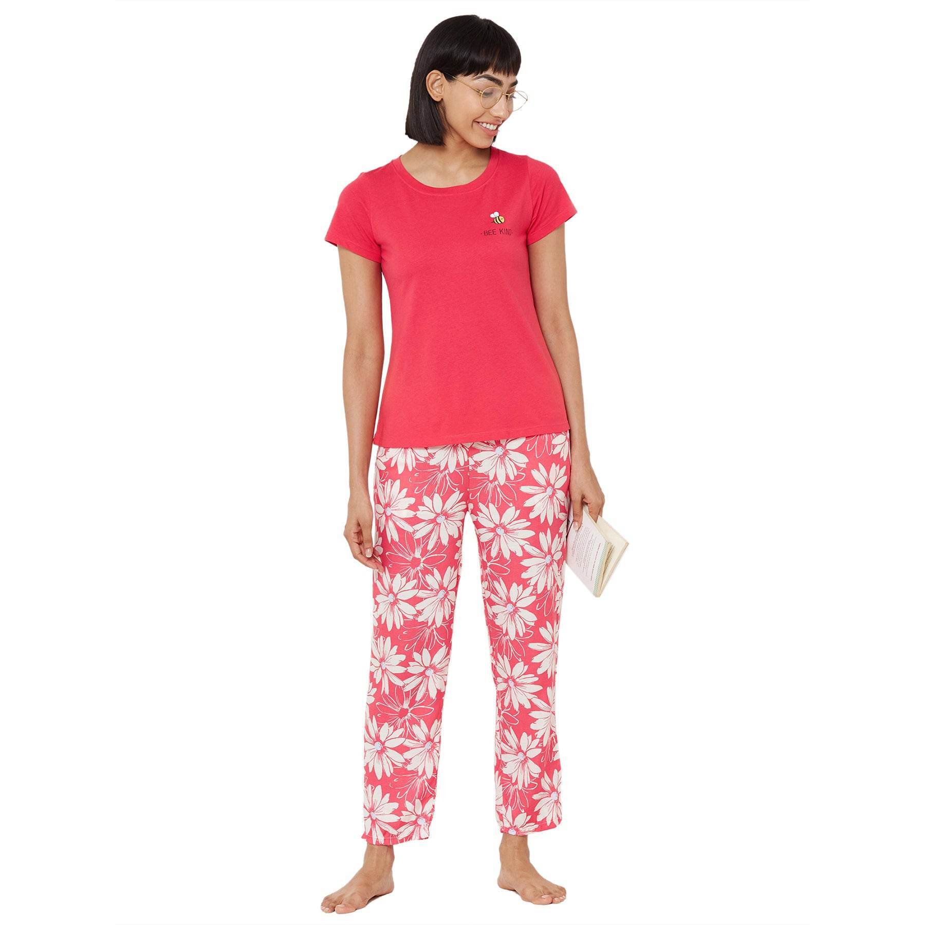 SOIE Woman - Half sleeve printed T-shirt - -for Women