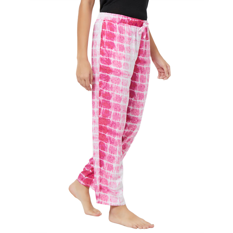Super-soft Rayon printed pyjamas with pockets-NT-121-PJ-14