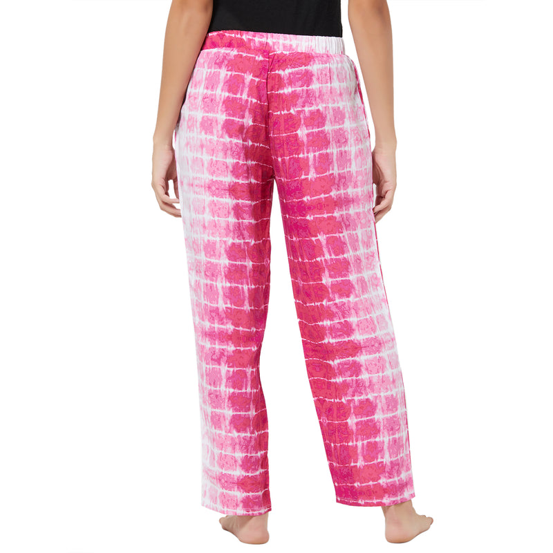 Super-soft Rayon printed pyjamas with pockets-NT-121-PJ-14