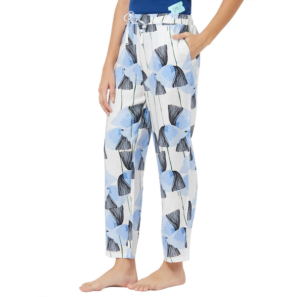 Super-soft Rayon printed pyjamas with pockets-NT-121-PJ-16