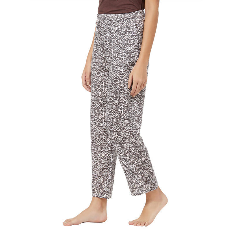 Super-soft Rayon printed pyjamas with pockets-NT-121-PJ-2