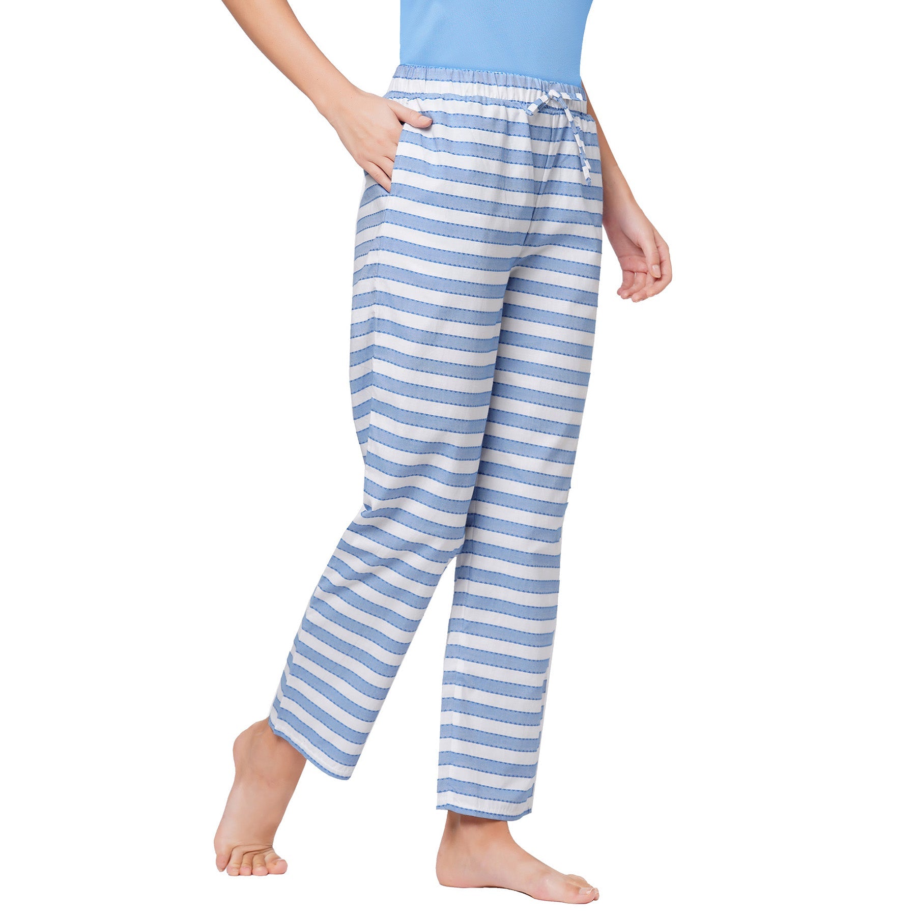 Printed Pyjama with Pockets-NT-121