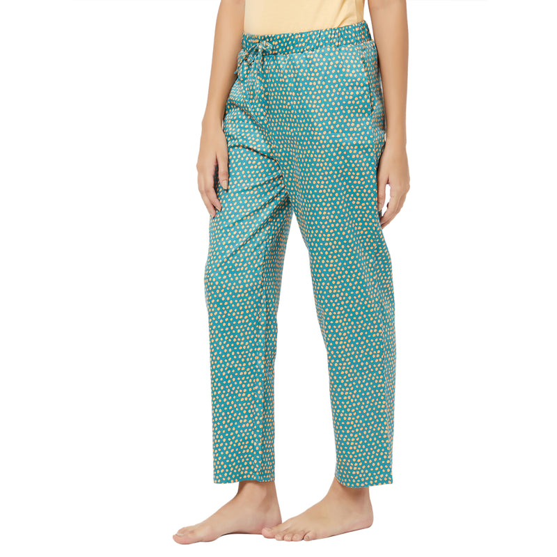 Super-soft Rayon printed pyjamas with pockets-NT-121-PJ-7