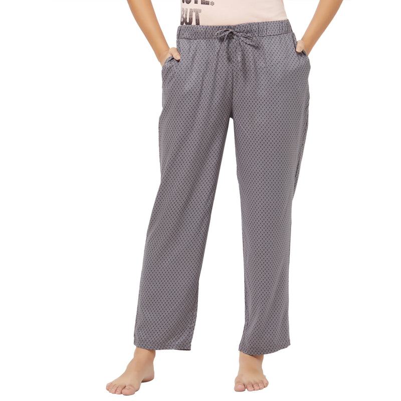 Super-soft Rayon printed pyjamas with pockets-NT-121-PJ-8