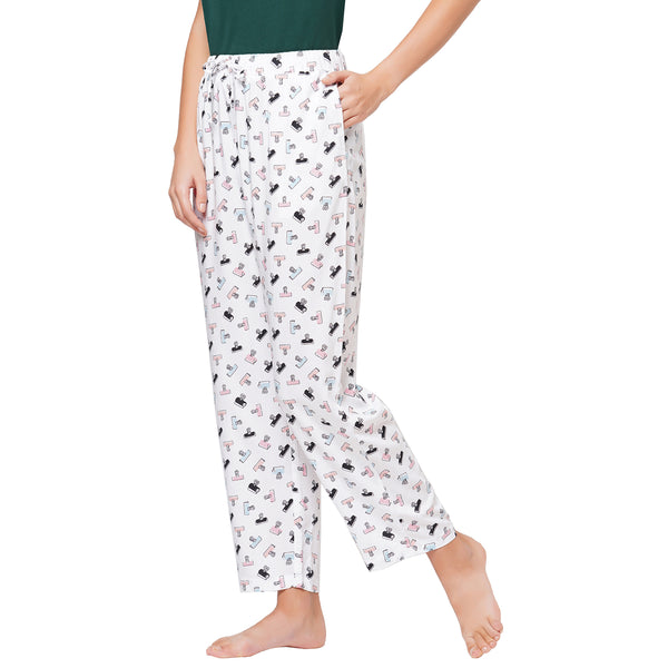 Printed Pyjama with Pockets-NT-121-R-3