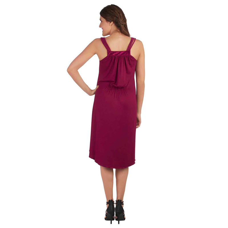 High-Low Knee Length Dress-NT-13