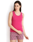 Tank top with shorts set-NT-16