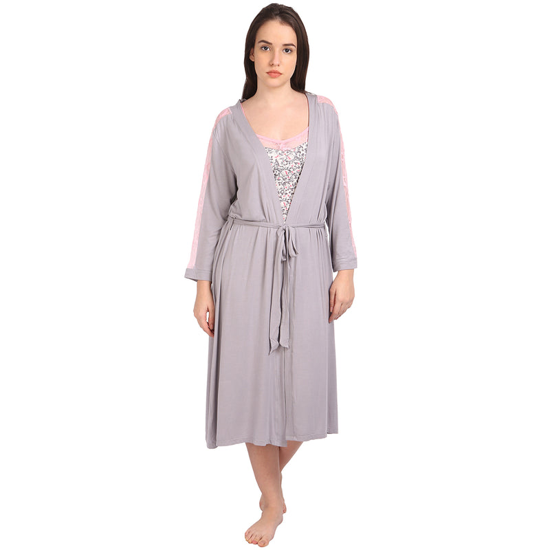 Wholesale Elegant White Nightgown Robe Sets Silk Pajamas For Women Bathrobes  Lace Up Casual Home Pajama Set Woman 2 Pieces Nightwear From malibabacom