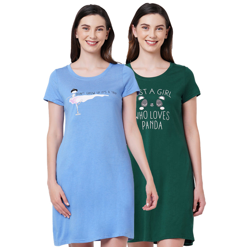 Ultra-Soft Women's Cotton Sleep Shirt