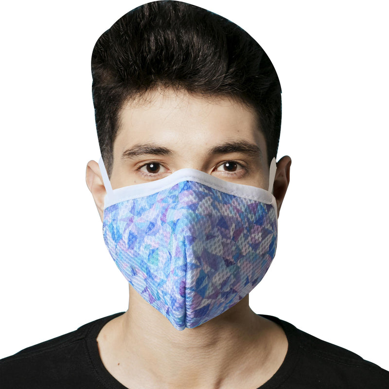 Printed 8 Layer reusable SN 99.9 Protection Ear Loops Freedom Mask