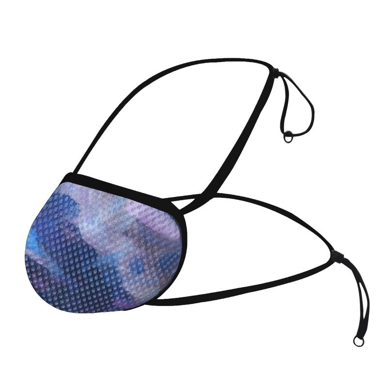 Printed 8 Layer reusable SN 99.9 Protection Head Band Freedom Mask