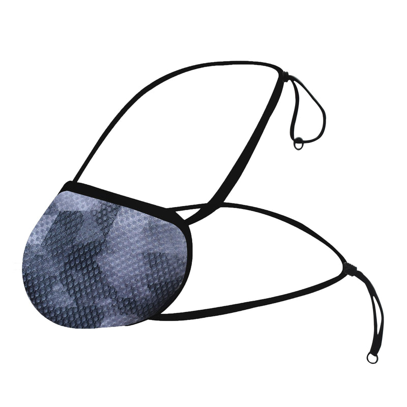 Printed Two Way Respirator - 8 Layer reusable SN 99 Protection Head Band Mask