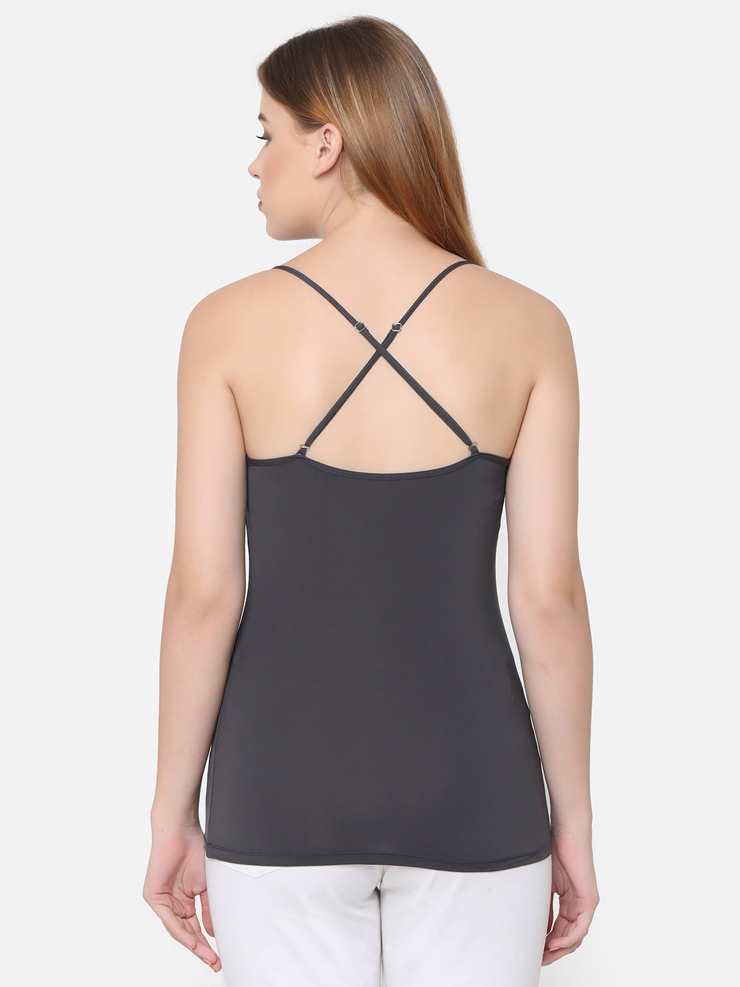 Polyamide Spandex Camisole With Detachable Back Strap SC-5