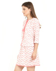 3/4th Sleeve Printed Sleepshirt-NT-94