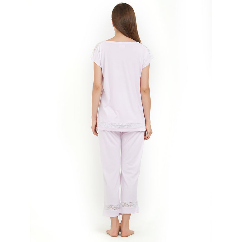 Laced Pyjama Set-NT-95