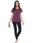 Soft Cotton Modal Lounge T-shirt-NT-122