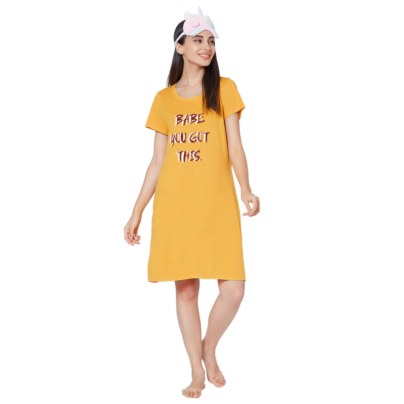 Super-Soft Cotton Modal Sleep Shirt-NT-98