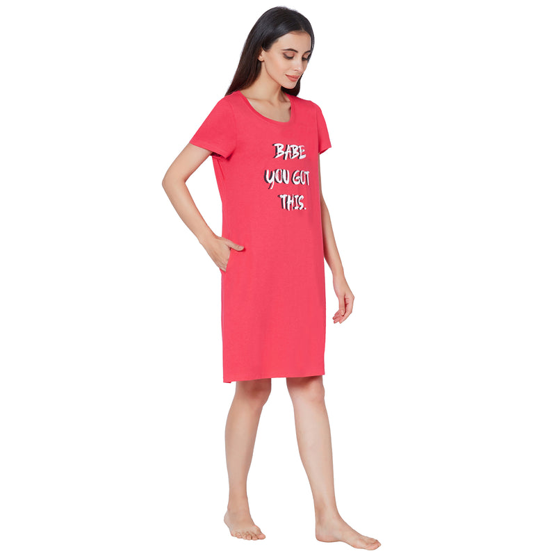 Super-Soft Cotton Modal Sleep Shirt-NT-98 – SOIE Woman