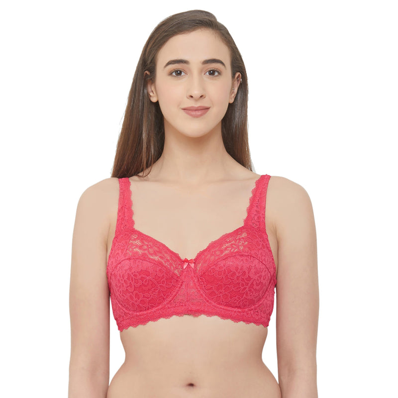 Buy SOIE Womens Full Coverage Seamless Cup Non-Wired Bra