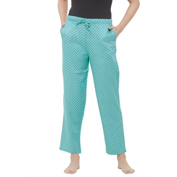 Super-soft Rayon printed pyjamas with pockets-NT-121-PJ-26