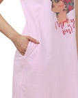 Super Soft Half Sleeve Cotton Modal Sleepshirt NT-98