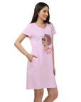 Super Soft Half Sleeve Cotton Modal Sleepshirt NT-98