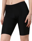 Mid Rise Soft Polyamide Spandex Knee Length Swim Shorts - CS-6